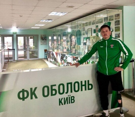 Ветеран із Західного Донбасу грає в ампфутбол на протезі