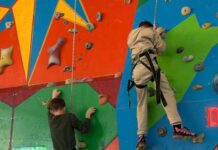 Ветерани Західного Донбасу підкорювали скеледром у Павлограді