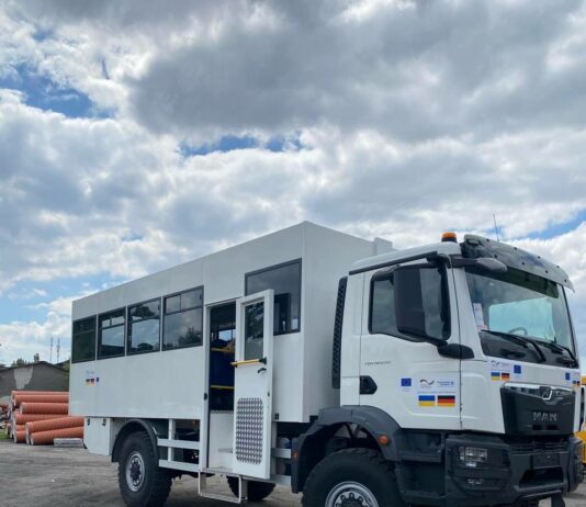 Тернівка отримала мідібус для аварійно-рятувальних та аварійно-ремонтних робіт