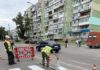 У Павлограді тривають роботи з нанесення дорожньої розмітки