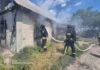 У селі Олефірівка горів житловий будинок