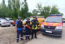 На Павлоградщині пройшли спільні тренування рятувальників та газовиків