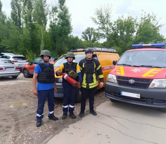 На Павлоградщині пройшли спільні тренування рятувальників та газовиків
