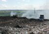 Павлоградські комунальники зафільмували лелек на міському полігоні ТПВ