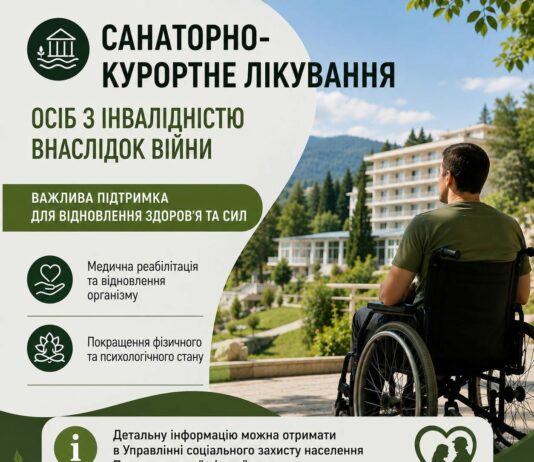 Особи з інвалідністю внаслідок війни можуть отримати санаторно-курортне лікування за кошти міського бюджету