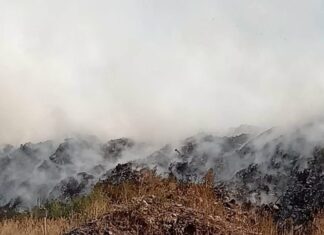 У Павлограді знову сталося загоряння на міському полігоні ТПВ