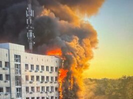 У Павлограді ворог влучив в адмінбудівлю вугільного підприємства ДТЕК